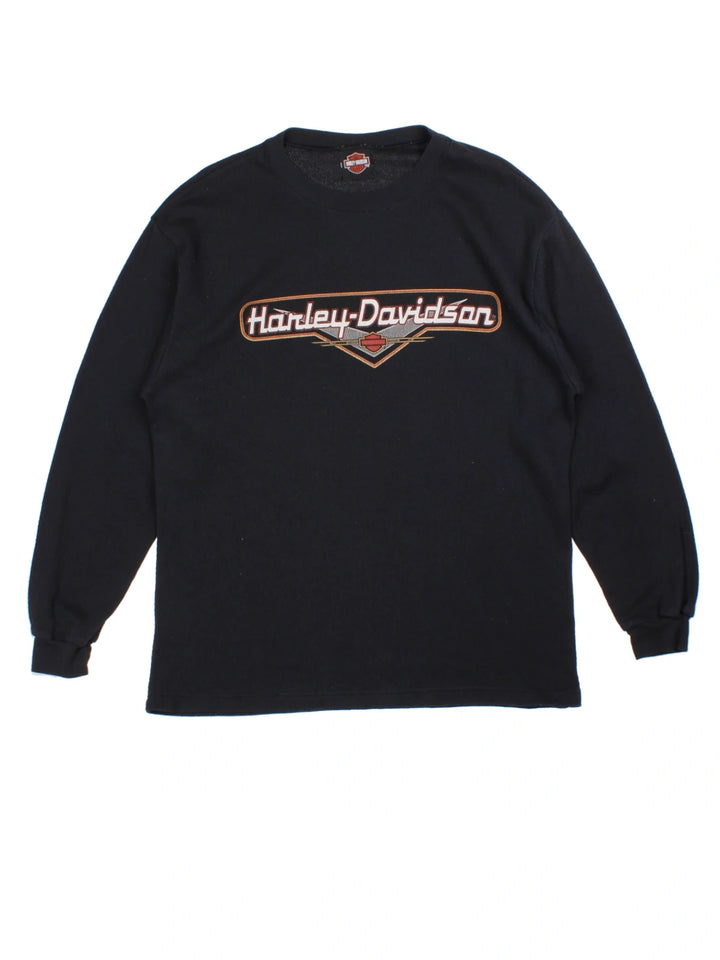 Harley-Davidson Canfield Ohio Long Sleeved T-Shirt (Size L)
