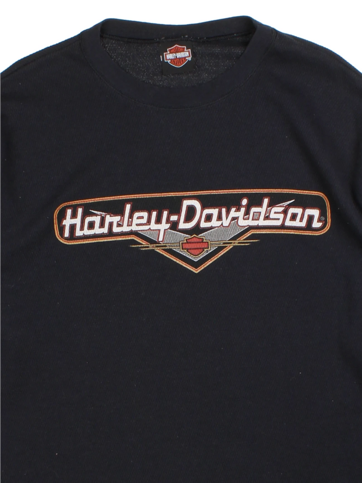 Harley-Davidson Canfield Ohio Long Sleeved T-Shirt (Size L)