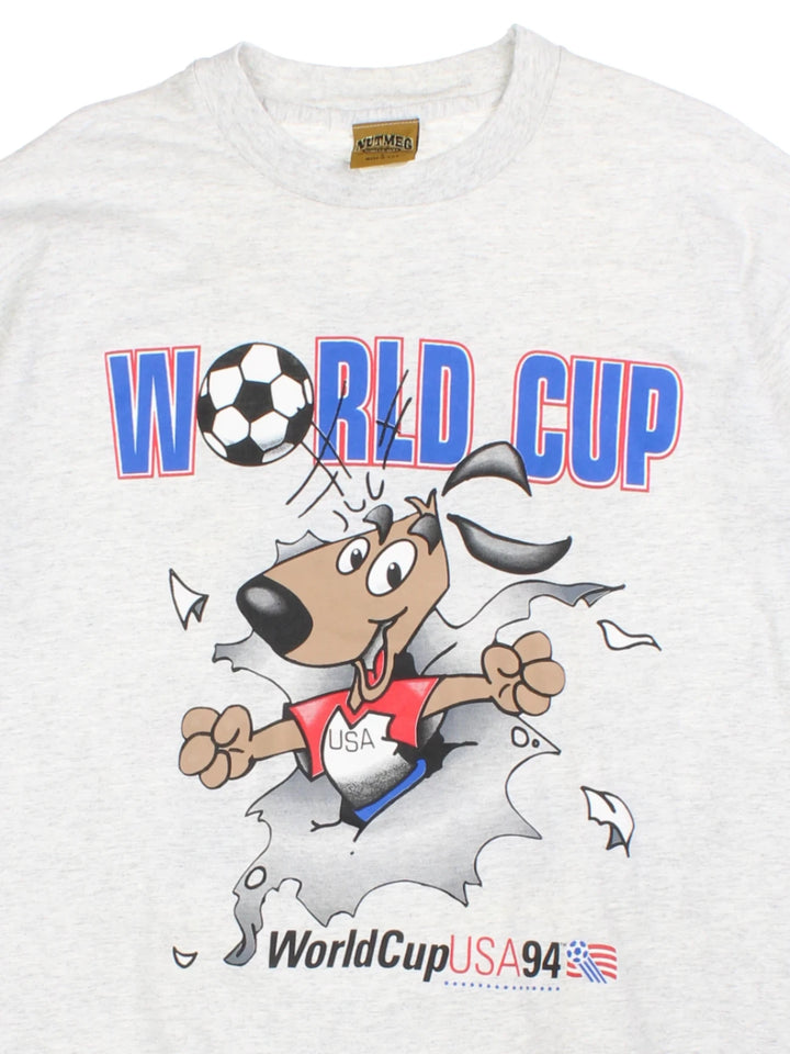 94 Nutmeg World Cup USA Graphic T-Shirt (Size L)