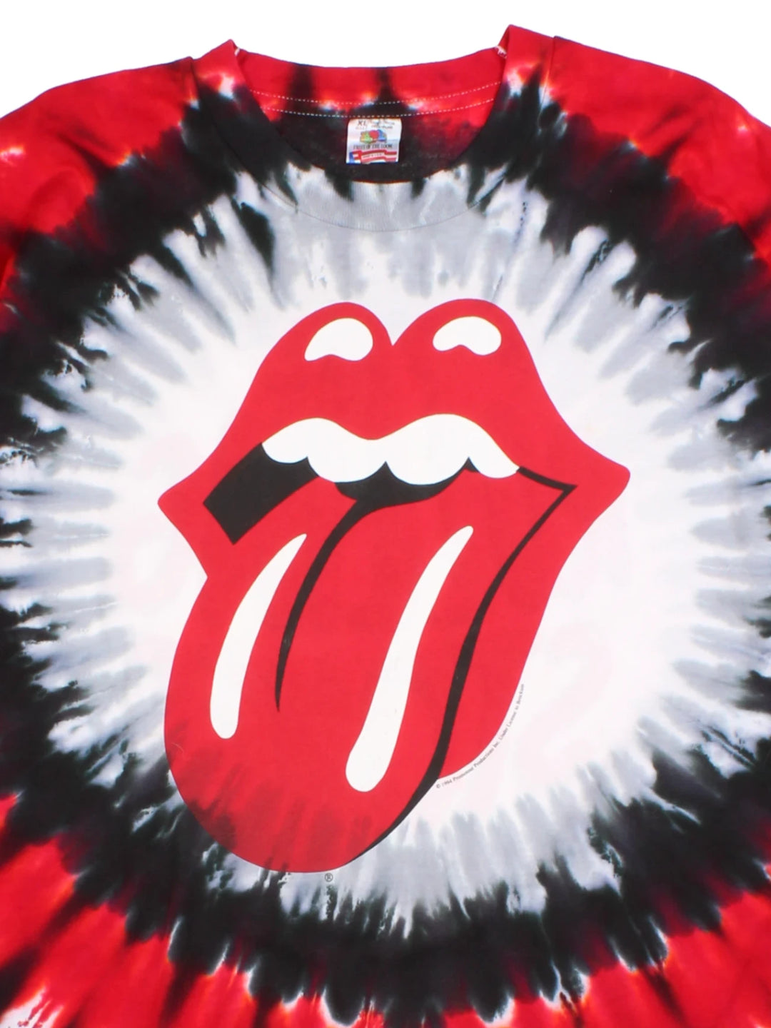 94 The Rolling Stones Tie-Dye Graphic T-Shirt (Size XL)
