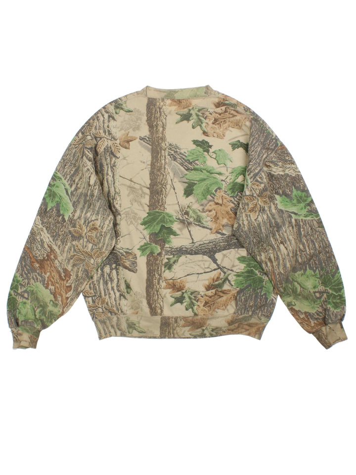 Realtree Crewneck Sweatshirt (Size L)