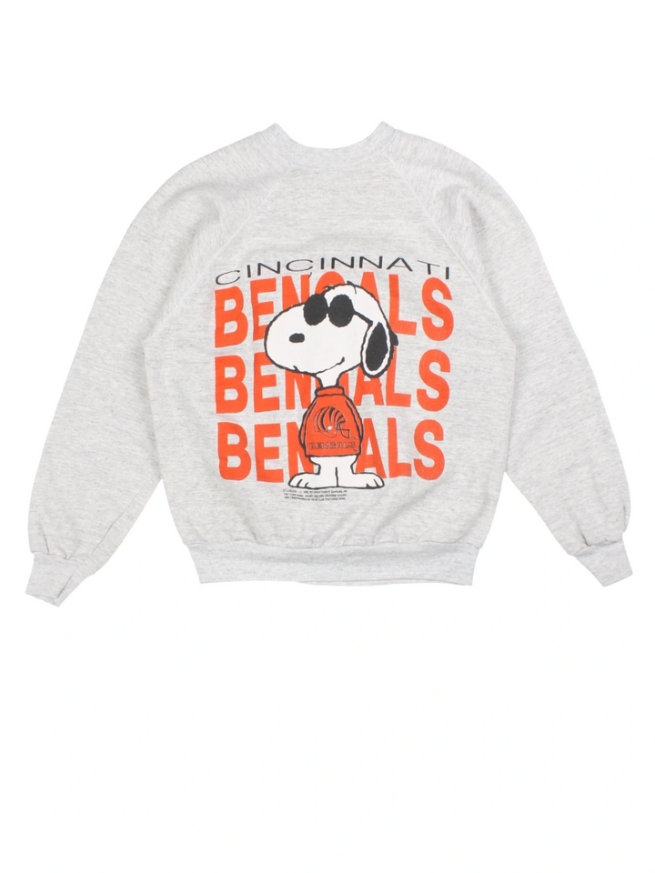 80's Cincinnati Bengals x Snoopy Sweatshirt (Size S)