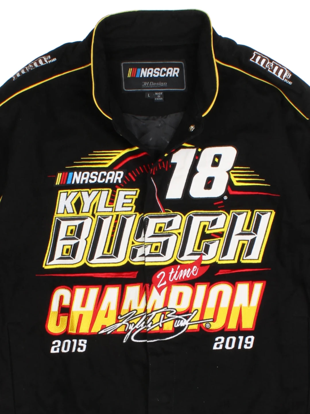 Nascar Kyle Busch Bomber Jacket (Size L)