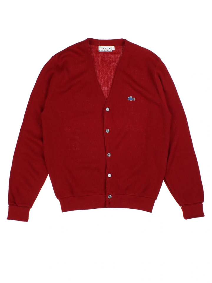 90's Lacoste V-Neck Jumper (Size M)