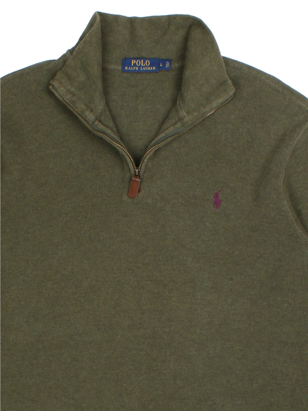 Ralph Lauren 1/4 Zip Jumper (Size L)