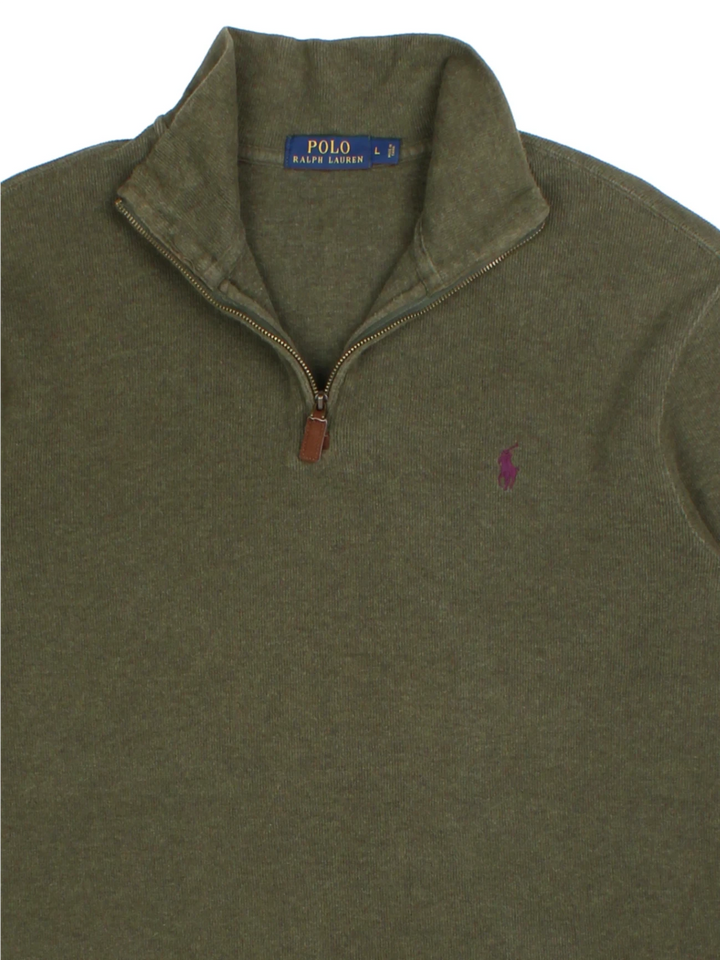 Ralph Lauren 1/4 Zip Jumper (Size L)