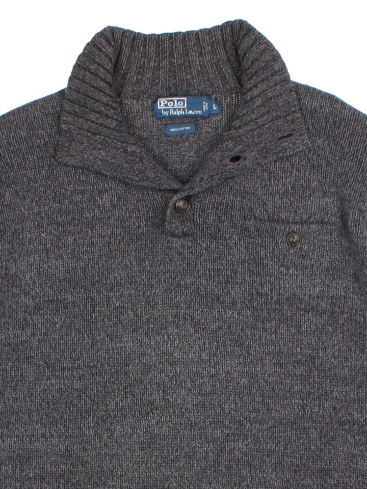 Ralph Lauren 1/4 Zip Jumper (Size L)