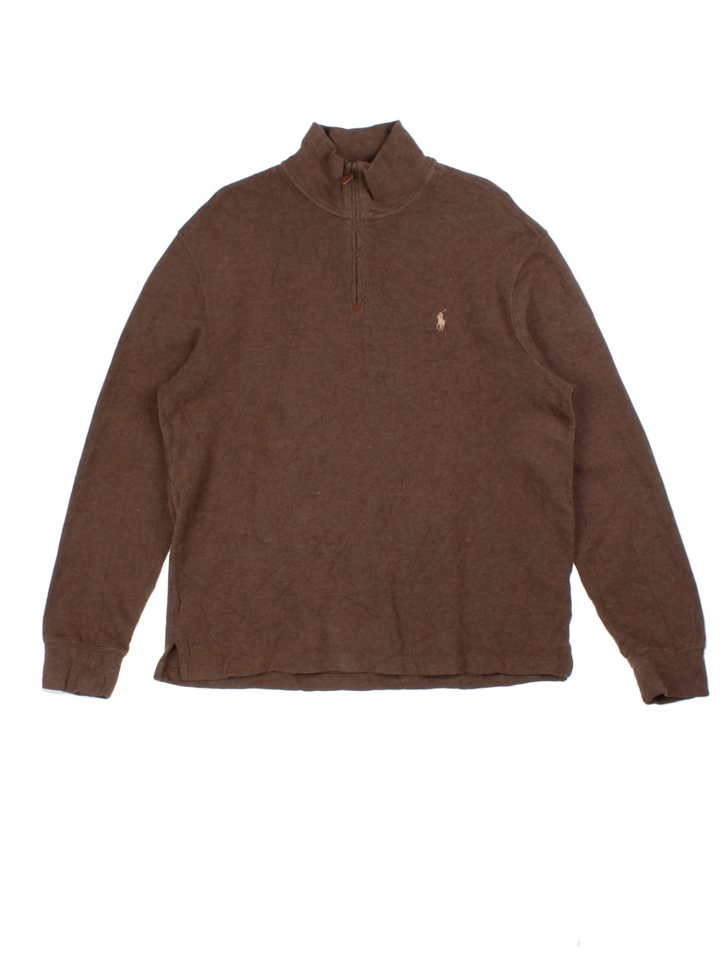 Ralph Lauren 1/4 Zip Jumper (Size L)