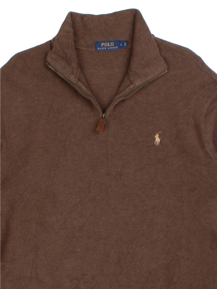 Ralph Lauren 1/4 Zip Jumper (Size L)