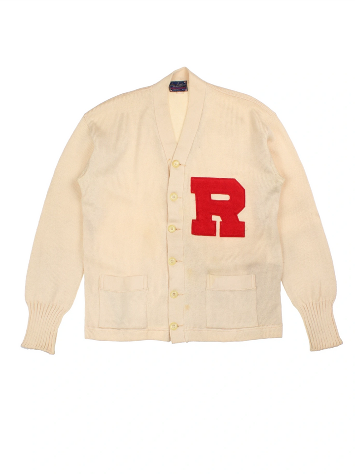80's Varsity R Cardigan (Size L)