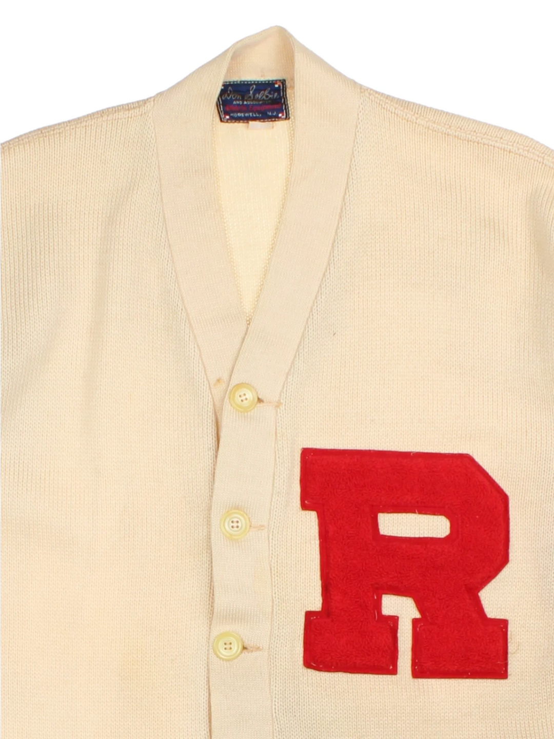 80's Varsity R Cardigan (Size L)