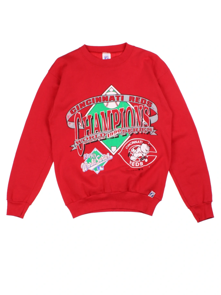 90's Starter Cincinnati Reds Sweatshirt (Size S)