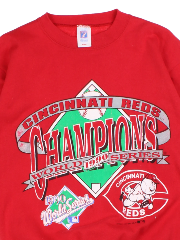 90's Starter Cincinnati Reds Sweatshirt (Size S)