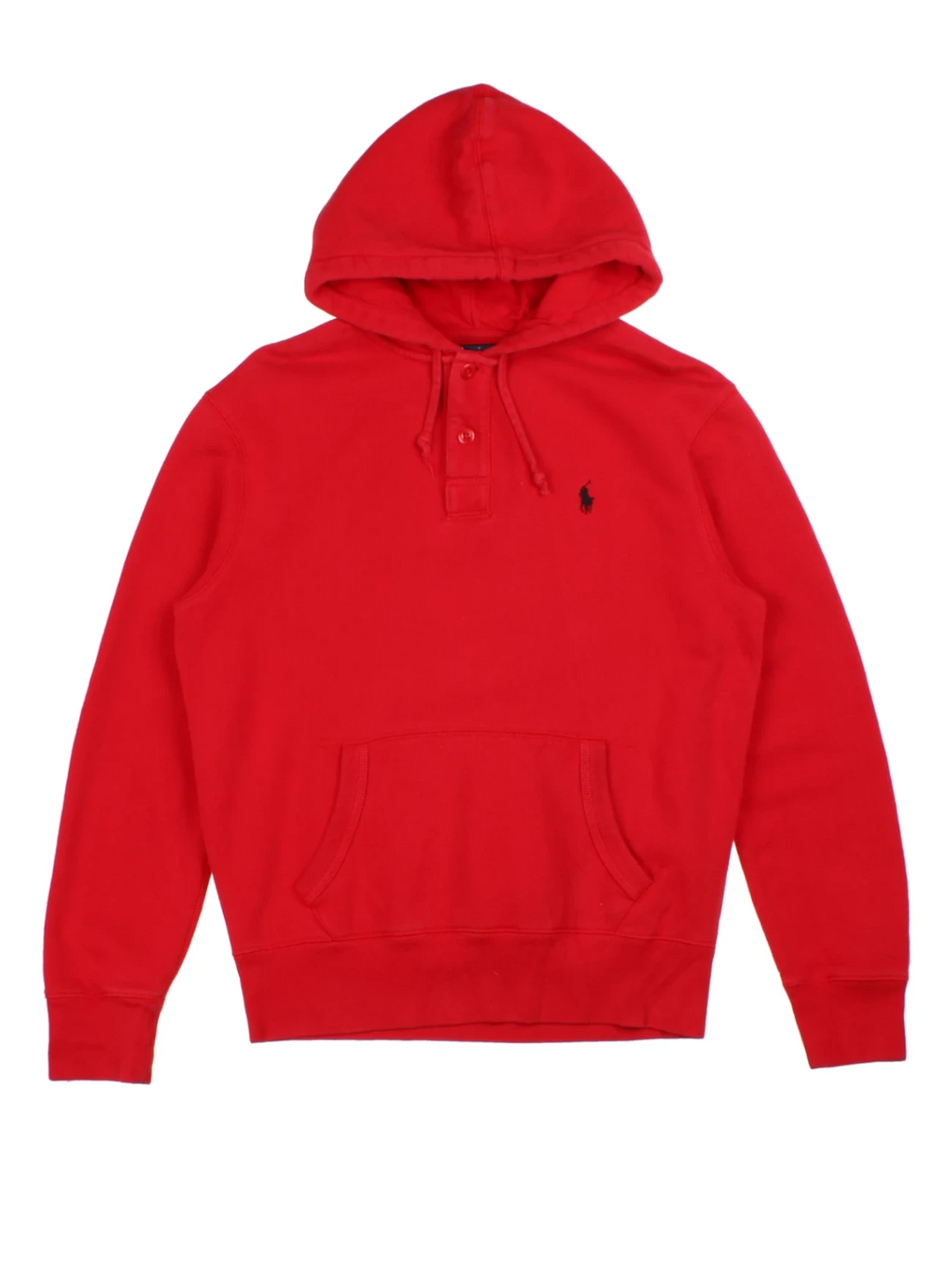 Ralph Lauren Hoodie Men's Red Cotton (Size M)