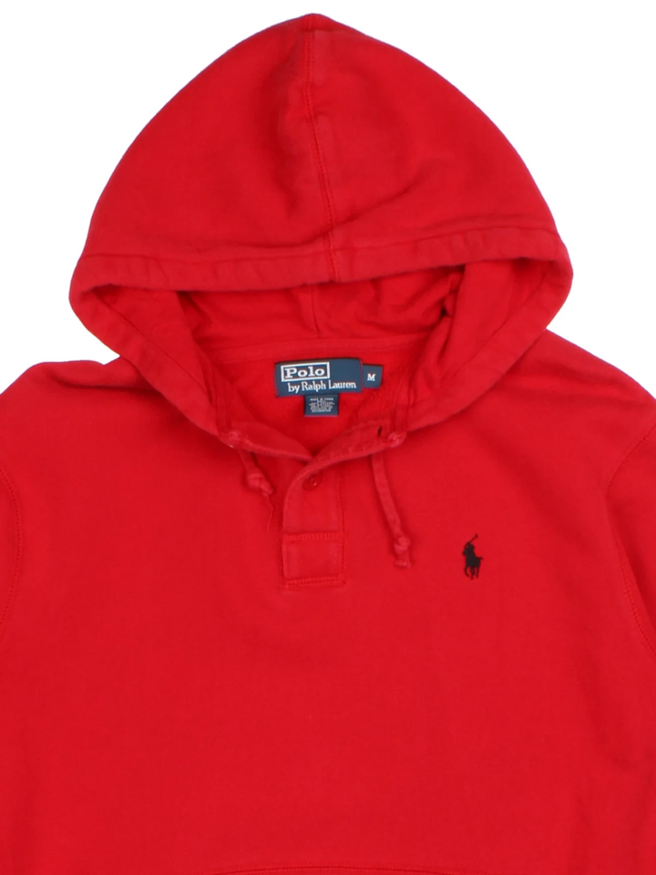 Ralph Lauren Hoodie Men's Red Cotton (Size M)