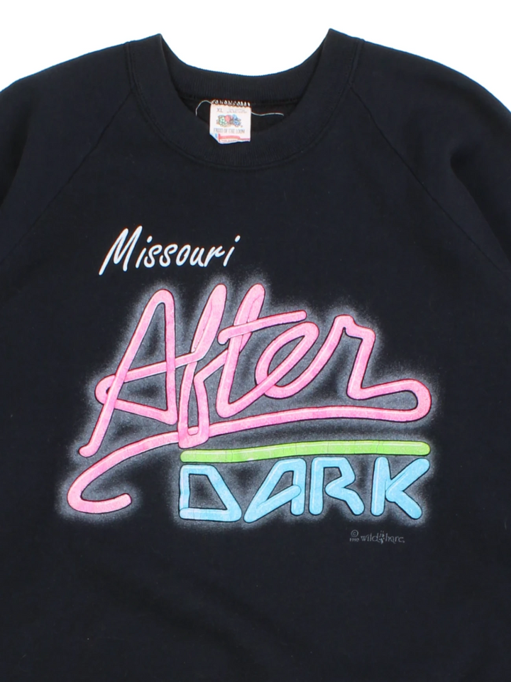 90's Missouri After Dark Sweatshirt (Size L)