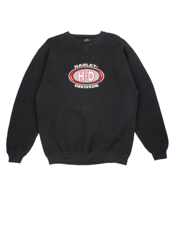 90's Harley-Davidson Sweatshirt (Size L)