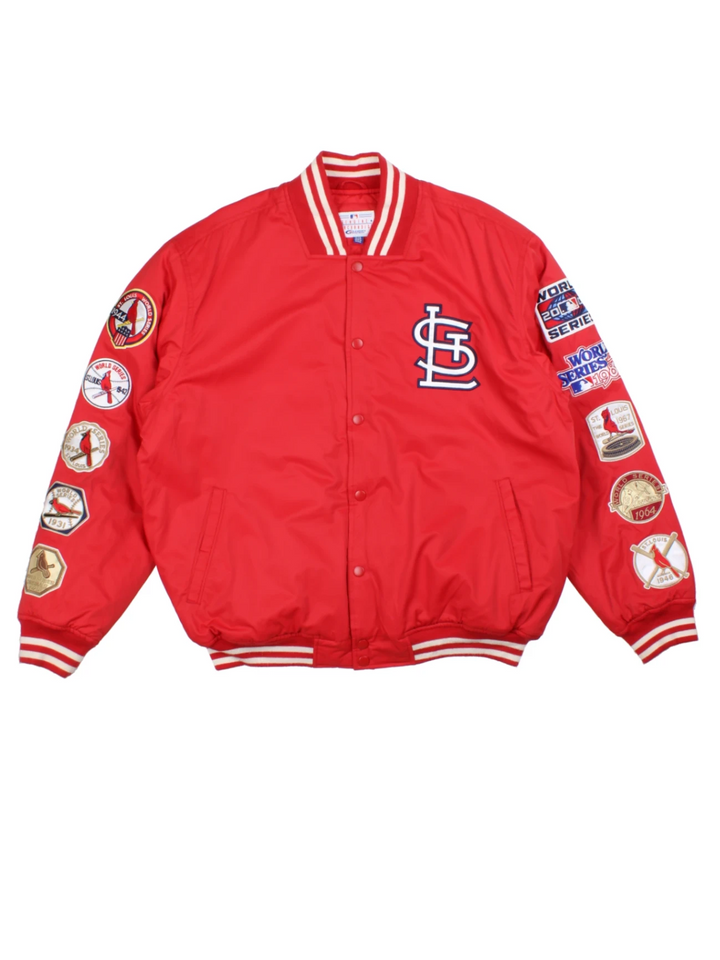 Vintage St Louis Cardinals Bomber Jacket (Size XXL)