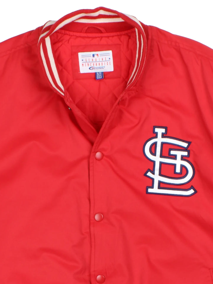 Vintage St Louis Cardinals Bomber Jacket (Size XXL)