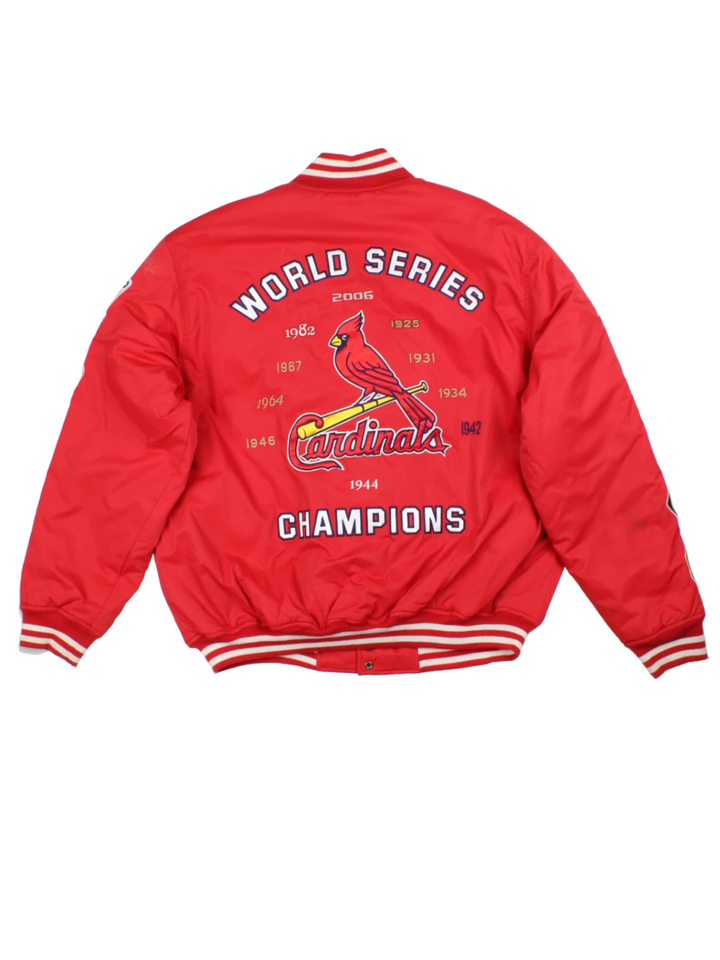 Vintage St Louis Cardinals Bomber Jacket (Size XXL)