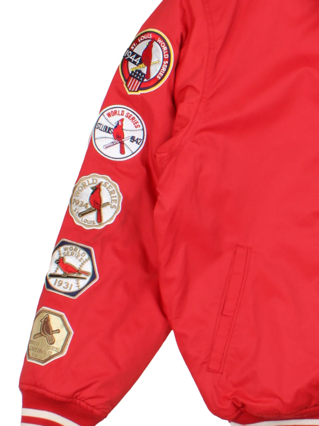 Vintage St Louis Cardinals Bomber Jacket (Size XXL)