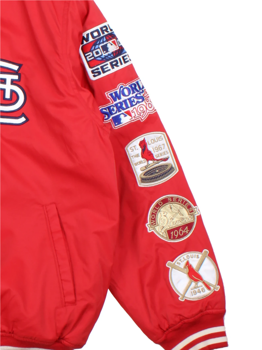 Vintage St Louis Cardinals Bomber Jacket (Size XXL)