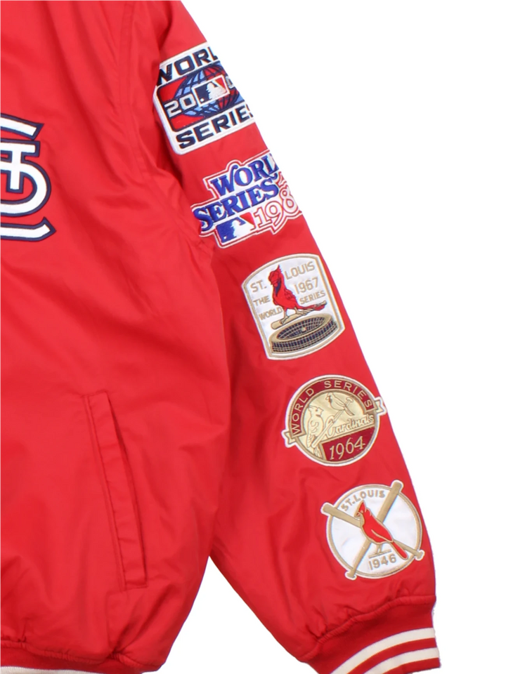 Vintage St Louis Cardinals Bomber Jacket (Size XXL)