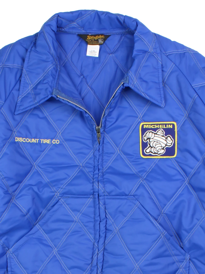 80's Swingster Quilted Michelin Man Jacket (Size L)