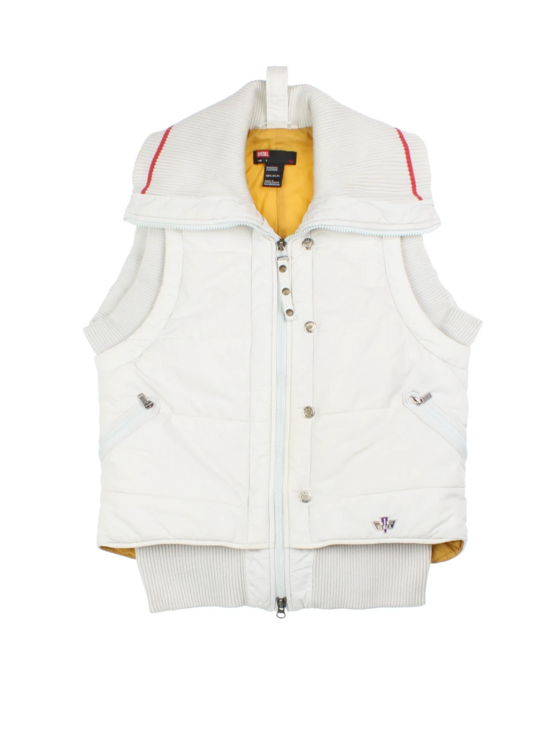 Y2K Diesel Puffer Gilet (Size XS)