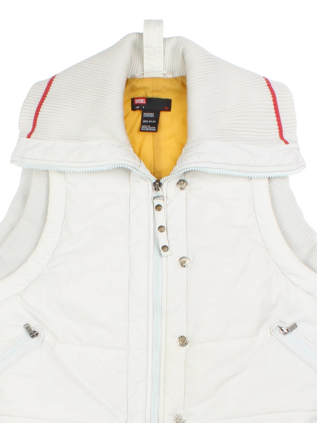 Y2K Diesel Puffer Gilet (Size XS)