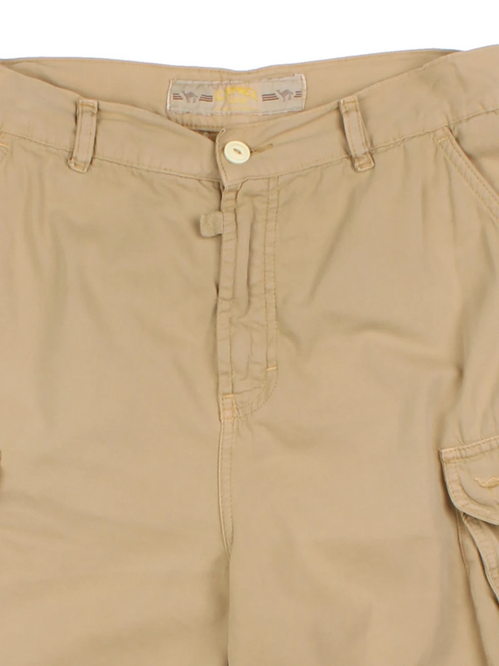 Camel Cargo Shorts (Size S)