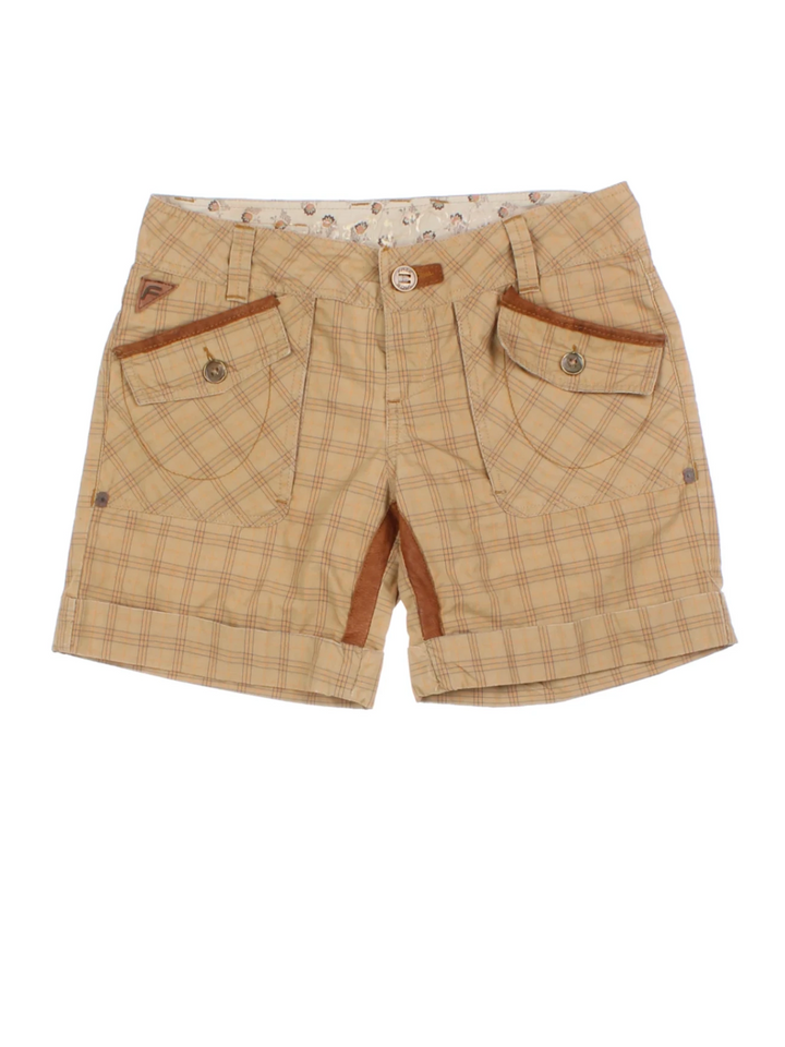 Y2K Freesoul Checked Shorts (Size XS)