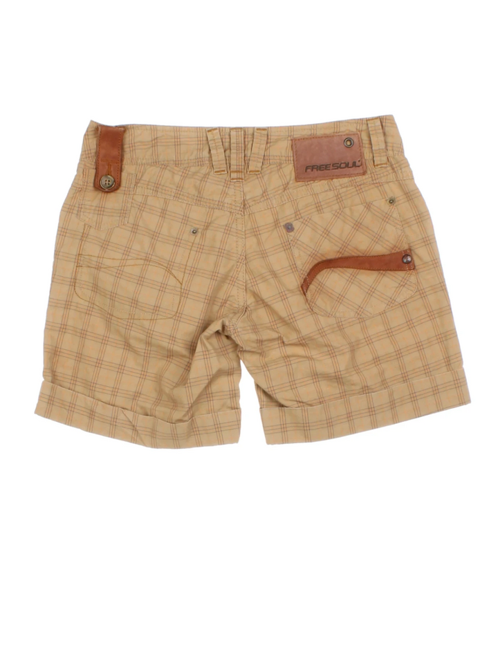 Y2K Freesoul Checked Shorts (Size XS)