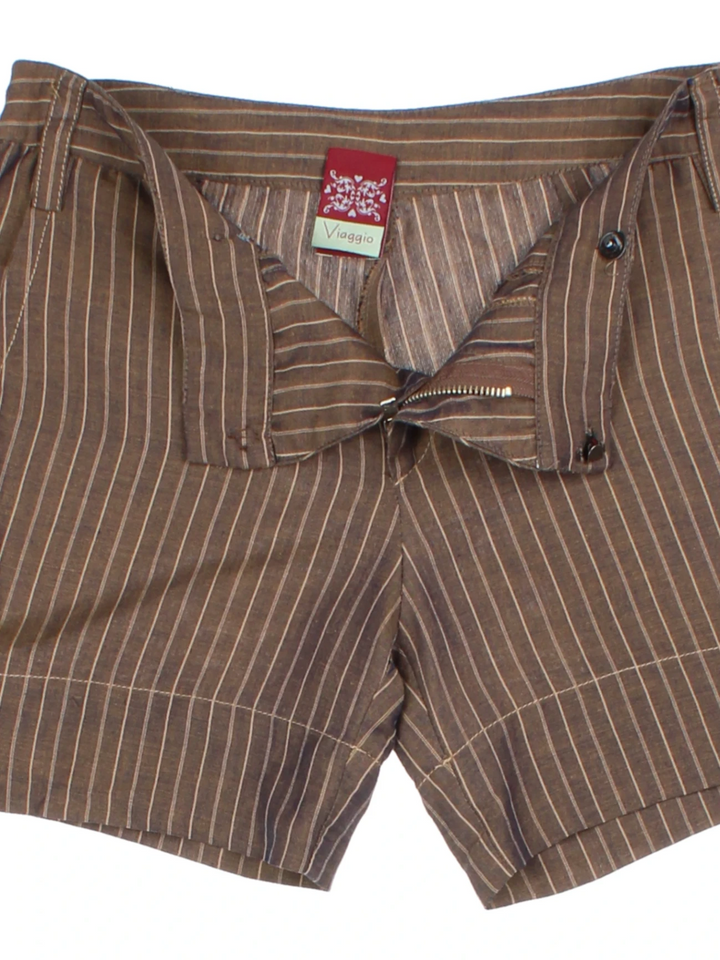 Y2K Pinstripe Shorts (Size M)
