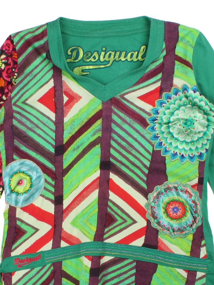 Y2K Desigual Top (Size L)