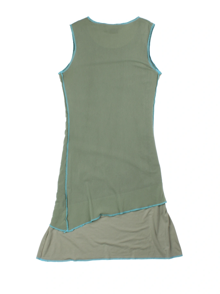 Y2K Layered Mini Dress (Size XS)