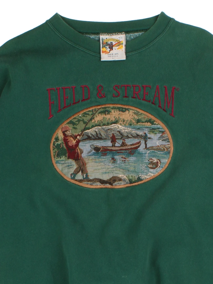 90's Field and Stream Sweatshirt (Size XL)