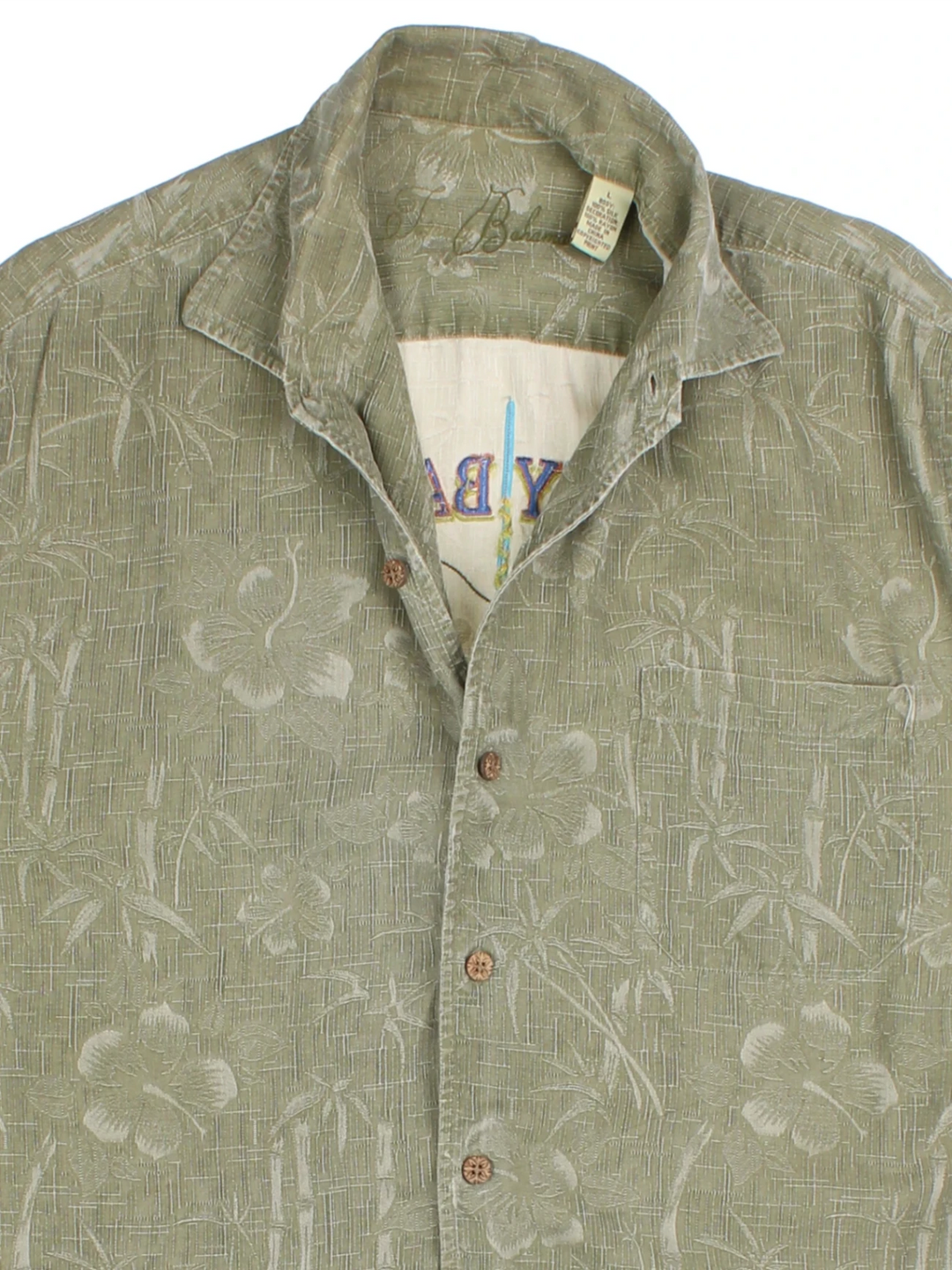 Tommy Bahama Hawaiian Shirt (Size L)