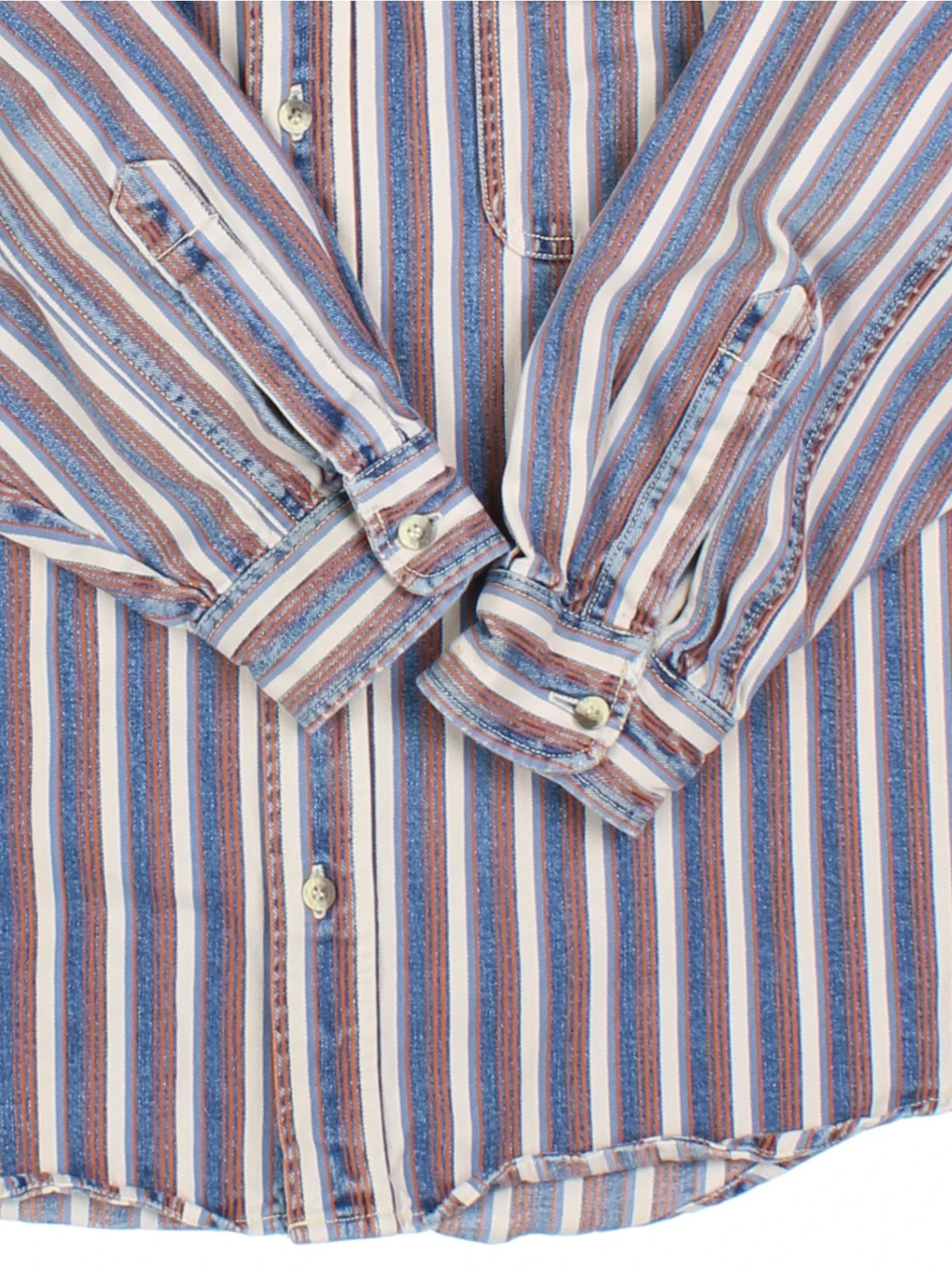 90's Levis Stripe Shirt (Size L)