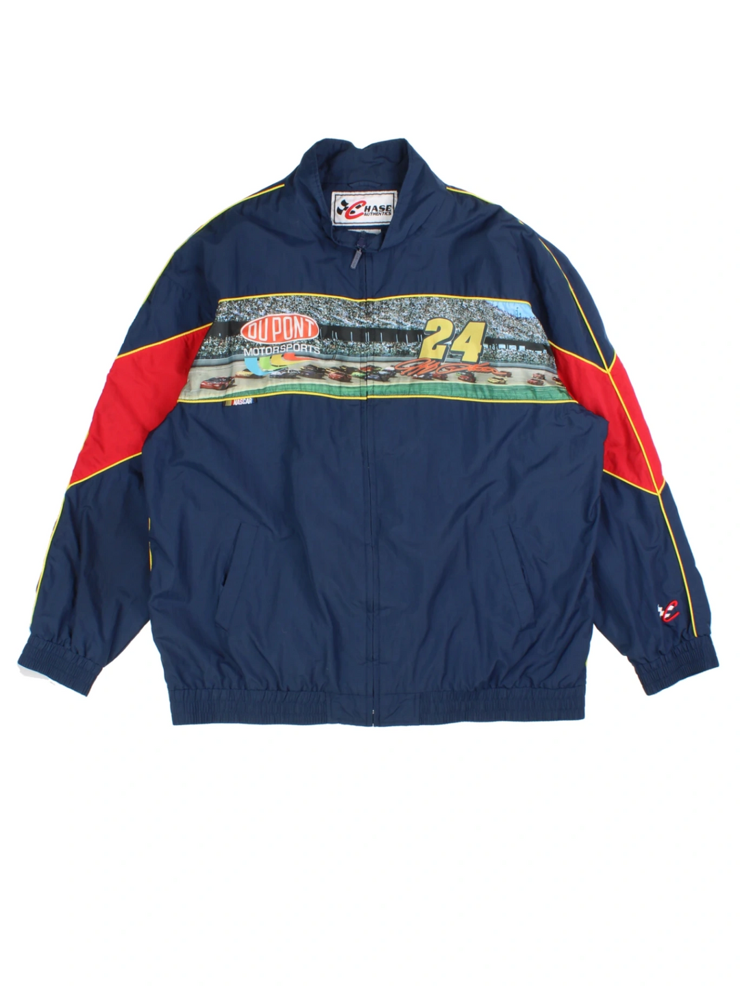 Chase Authentics Jeff Gordon DuPont NASCAR Racing Jacket (Size XXXL)