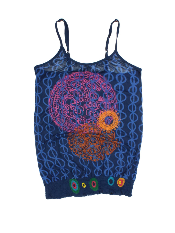 Y2K Desigual Tank Top (Size L)