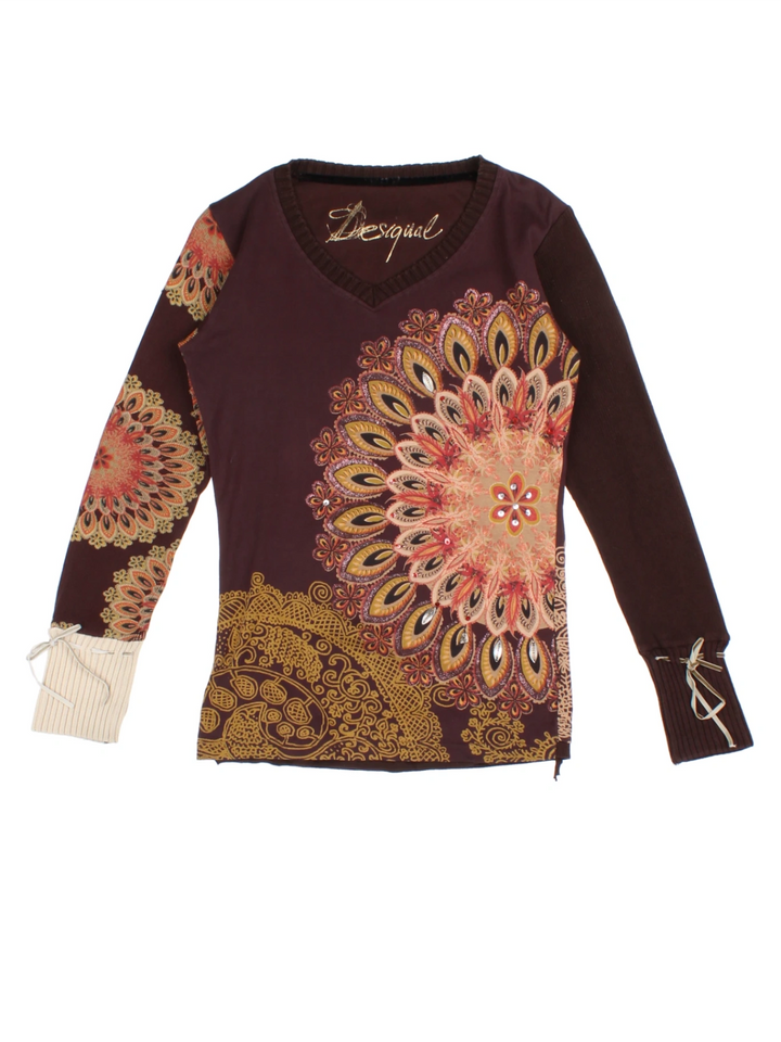 Y2K Desigual Top (Size M)