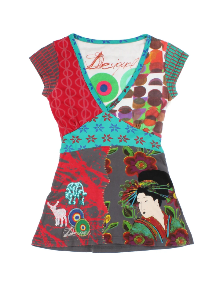 Y2K Desigual Top (Size S)