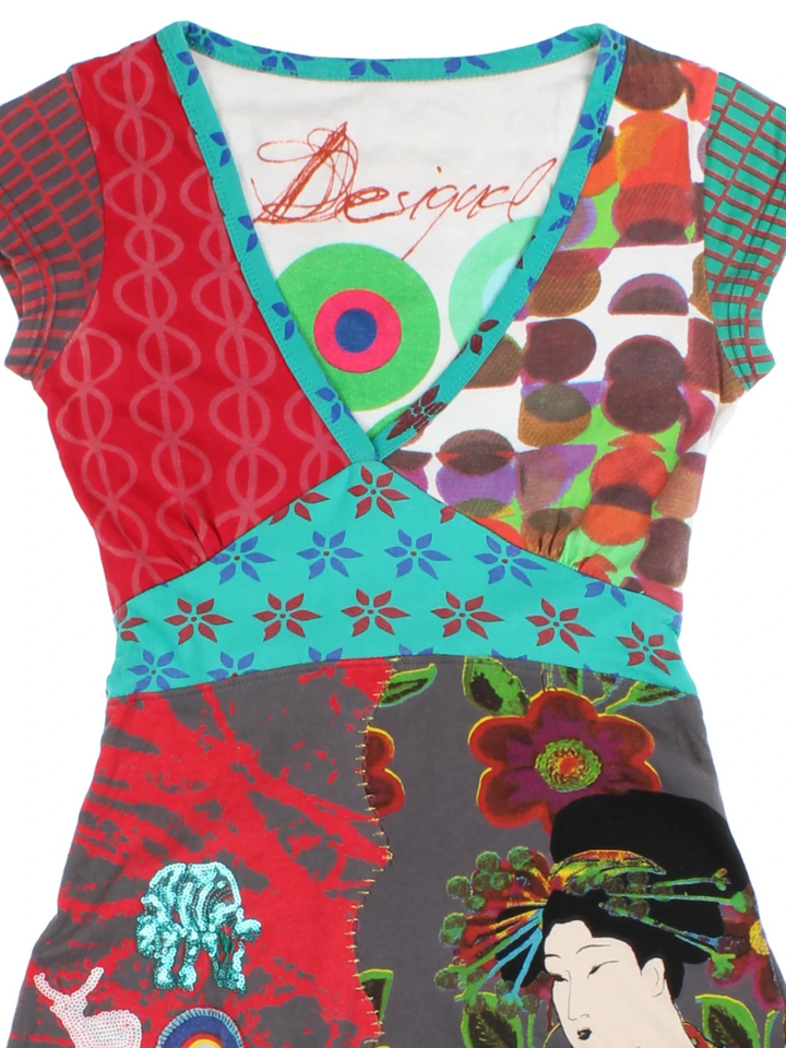 Y2K Desigual Top (Size S)