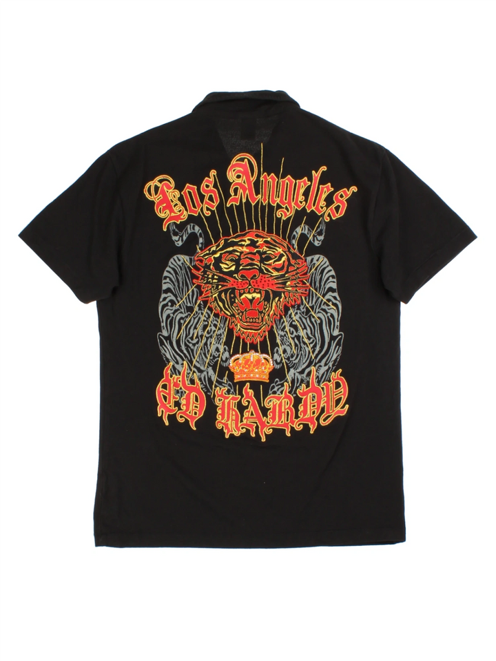Ed Hardy Los Angeles Polo Shirt (Size M)