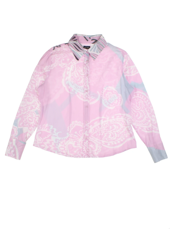 Armani Jeans Paisley Shirt (Size L)