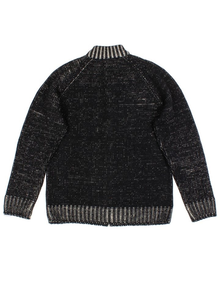 Diesel Funnel Neck Zip Cardigan (Size L)