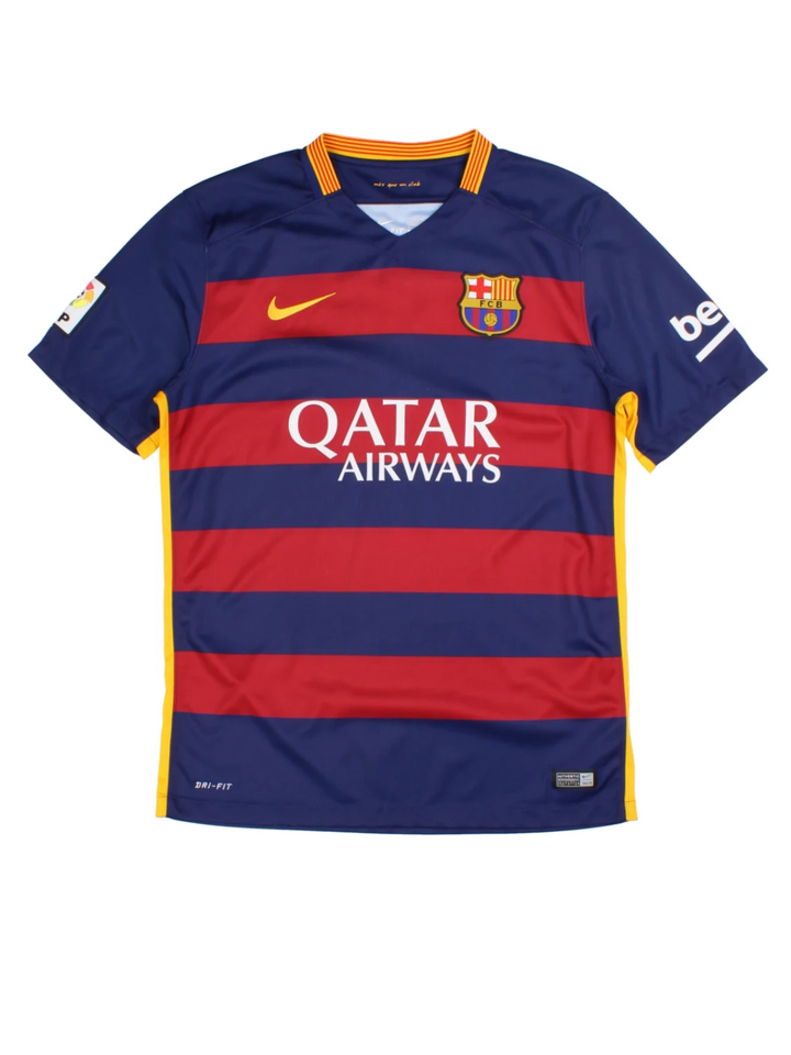 15-16 Nike Barcelona Home Football Shirt (Size M)