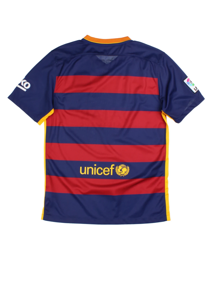 15-16 Nike Barcelona Home Football Shirt (Size M)
