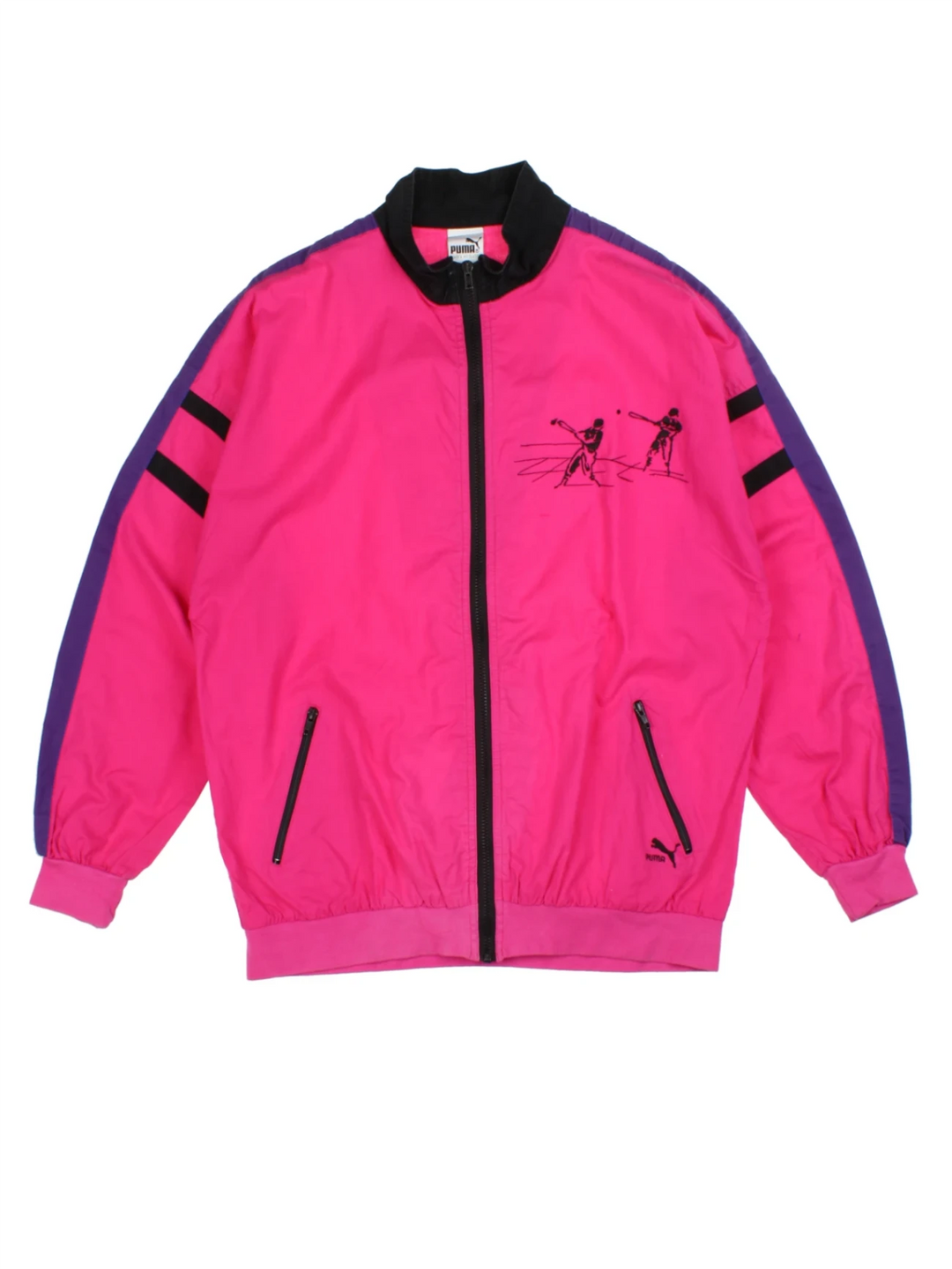 90's Puma Windbreaker Jacket (Size L)